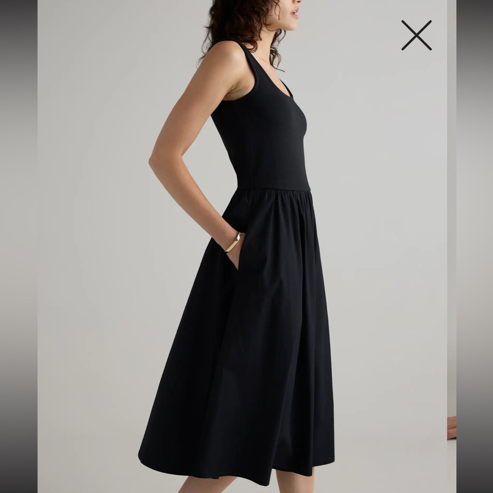 Quince Cotton Mixed Media Tank Dress, NWT, Various - Picture 2 of 14